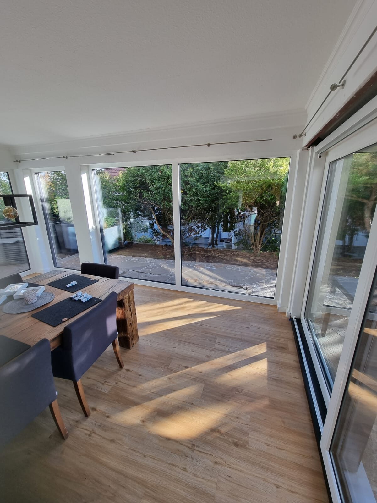 Großflächige Terrassenverglasung – WB Bauelemente Referenz
